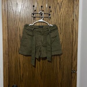 Green Women's Shorts